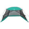 Campingmyggnät med dörr Grön 4-Personer Vattentålig vidaXL 380 x 380 x 225 cm – miniatyr 9