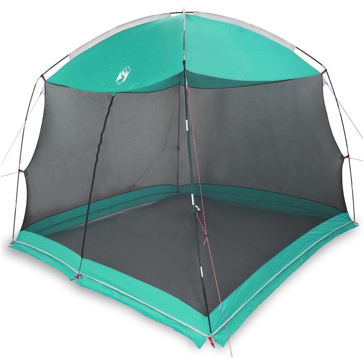 Campingmyggnät med Dörr Grön 4-Personers Vattentät vidaXL 320 x 320 x 218 cm – bild 3