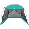 Campingmyggnät med Dörr Grön 4-Personers Vattentät vidaXL 320 x 320 x 218 cm – miniatyr 8