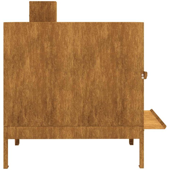Campingspis 35x50x60 cm rösttrögt stål vidaXL – bild 7