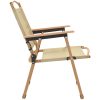 Campingstolar 2 st Beige oxfordtyg vidaXL 54 x 55 x 78 cm – miniatyr 5