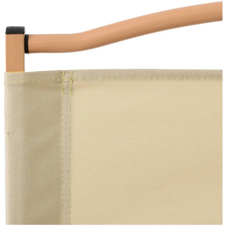 Campingstolar 2 st Beige oxfordtyg vidaXL 54 x 55 x 78 cm – bild 7