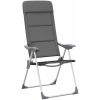 Campingstolar 2 st grå 58x69x111 cm aluminium vidaXL – miniatyr 4