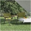 Campingstolar 2 st grön oxfordtyg vidaXL 54 x 43 x 59 cm – miniatyr 1