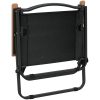 Campingstolar 2 st svart oxfordtyg vidaXL 54 x 43 x 59 cm – miniatyr 6