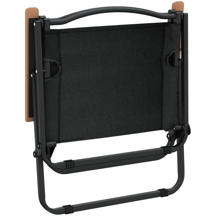 Campingstolar 2 st svart oxfordtyg vidaXL 54 x 43 x 59 cm – bild 6