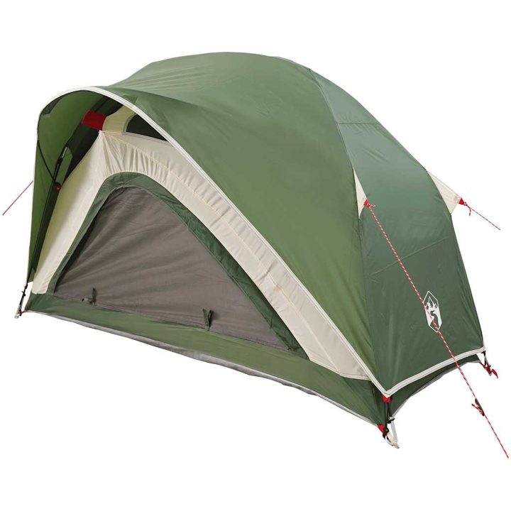 Campingtält 1 person grön vattentätt vidaXL – bild 11