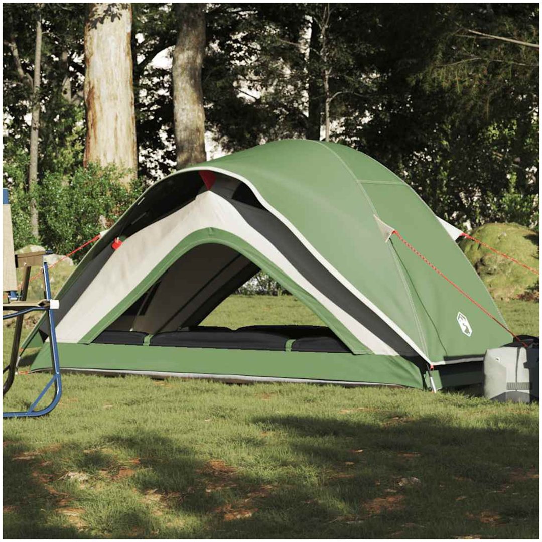 Campingtält 1 person grön vattentätt vidaXL – bild 4