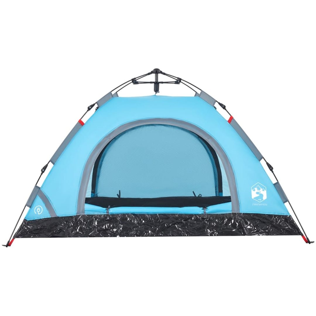 Campingtält 2 personer blå snabbrest vidaXL 2 - Person – bild 6