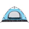 Campingtält 2 personer blå snabbrest vidaXL 2 - Person – miniatyr 8