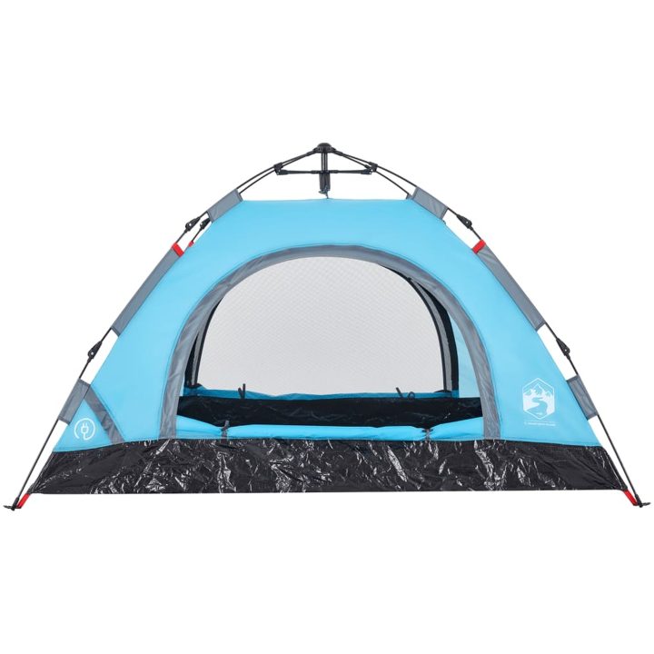 Campingtält 2 personer blå snabbrest vidaXL 2 - Person – bild 8