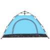 Campingtält 2 personer blå snabbrest vidaXL 2 - Person – miniatyr 9