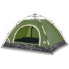 Campingtält 2 personer grön snabbrest vidaXL 2 - Manna – miniatyr 2
