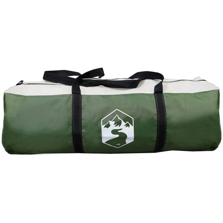 Campingtält 2 personer grön vattentätt vidaXL – bild 12