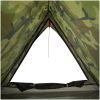 Campingtält 2 personer kamouflage vattentätt vidaXL – miniatyr 10