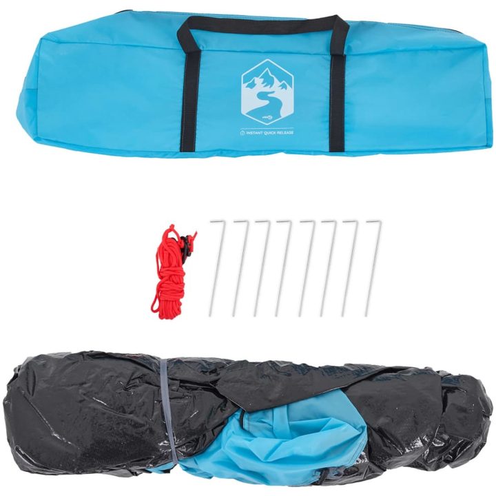 Campingtält 3 personer blå snabbrest vidaXL 3 - Person – bild 11