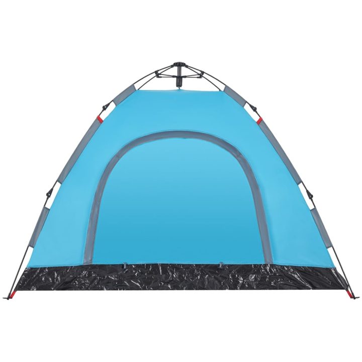 Campingtält 3 personer blå snabbrest vidaXL 3 - Person – bild 9