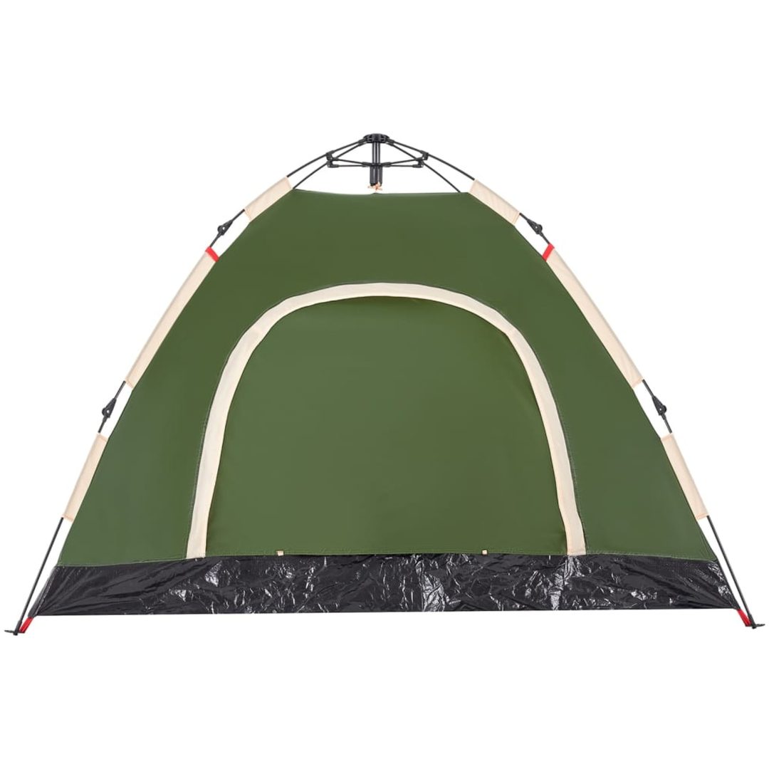 Campingtält 3 personer grön snabbrest vidaXL 3 - Person – bild 9