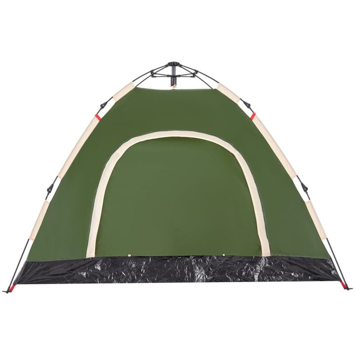 Campingtält 3 personer grön snabbrest vidaXL 3 - Person – bild 9