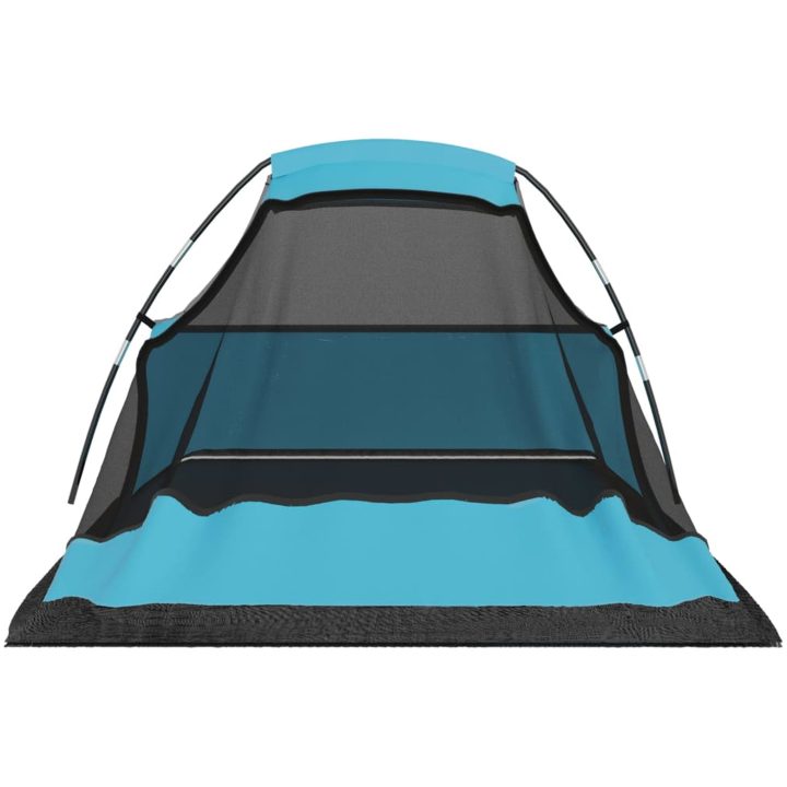 Campingtält 317x240x100 cm blå vidaXL – bild 7