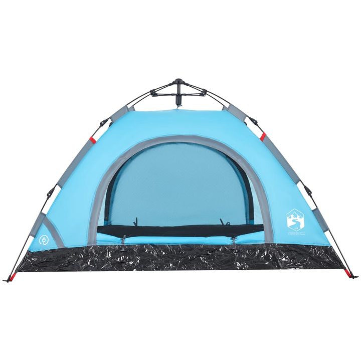 Campingtält 4 personer blå snabbrest vidaXL 4 - Person – bild 6