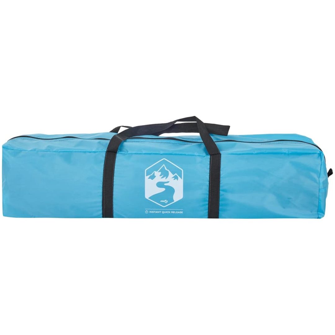 Campingtält 4 personer blå snabbrest vidaXL 4 - Person – bild 10