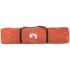 Campingtält 4 personer grå och orange snabbrest vidaXL 273 x 273 x 129 cm – miniatyr 9