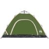 Campingtält 4 personer grön snabbrest vidaXL 4 - Person – miniatyr 7