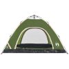 Campingtält 4 personer grön snabbrest vidaXL 4 - Person – miniatyr 8