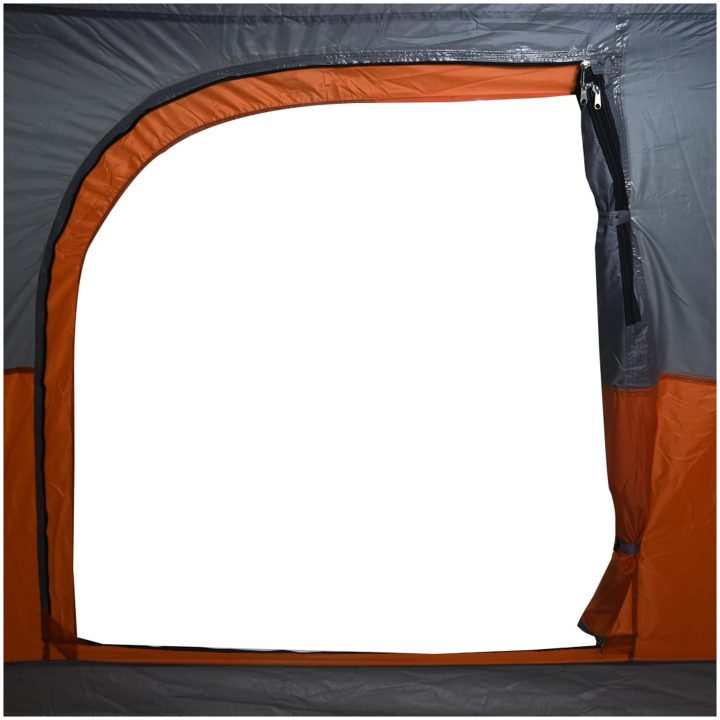 Campingtält 4 personer orange vattentätt vidaXL 4 - Person – bild 12