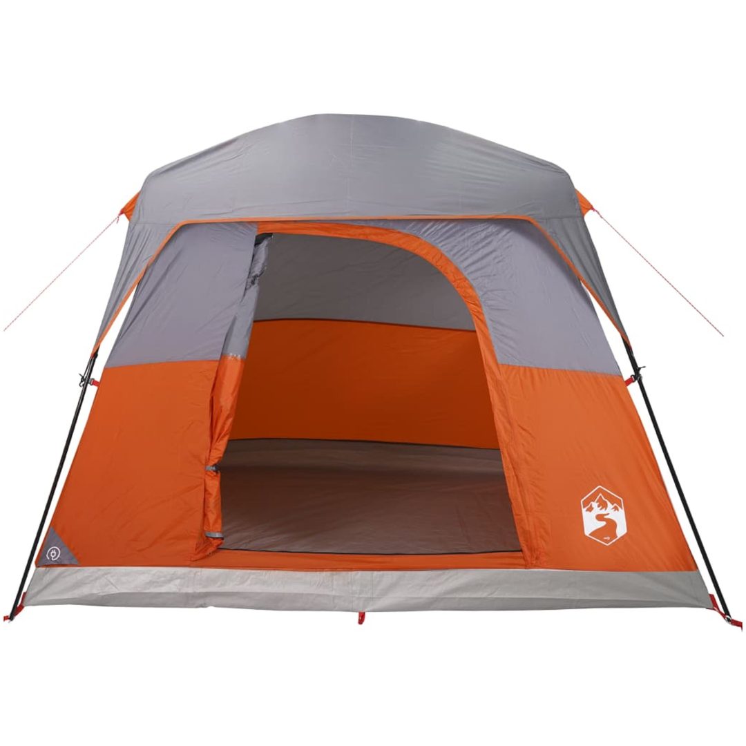 Campingtält 4 personer orange vattentätt vidaXL 4 - Person – bild 7