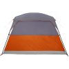 Campingtält 4 personer orange vattentätt vidaXL 4 - Person – miniatyr 9