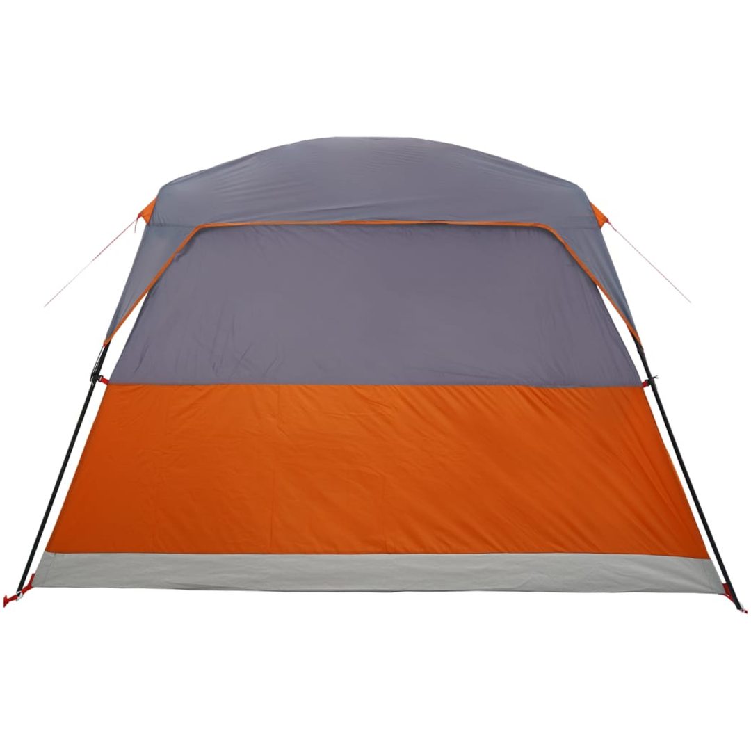 Campingtält 4 personer orange vattentätt vidaXL 4 - Person – bild 9