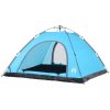 Campingtält 5 personer blå snabbrest vidaXL 5 - Person – miniatyr 5