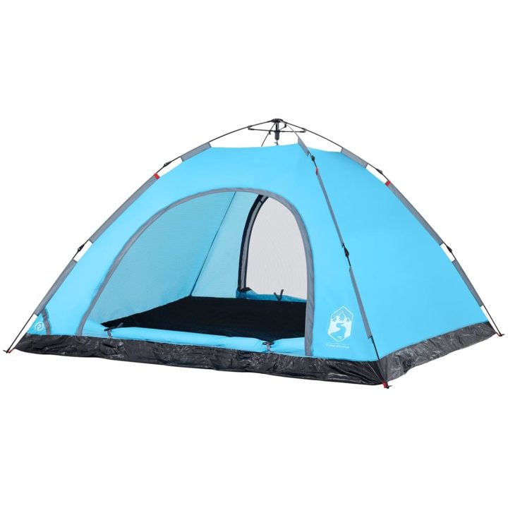 Campingtält 5 personer blå snabbrest vidaXL 5 - Person – bild 5