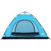 Campingtält 5 personer blå snabbrest vidaXL 5 - Person – miniatyr 7