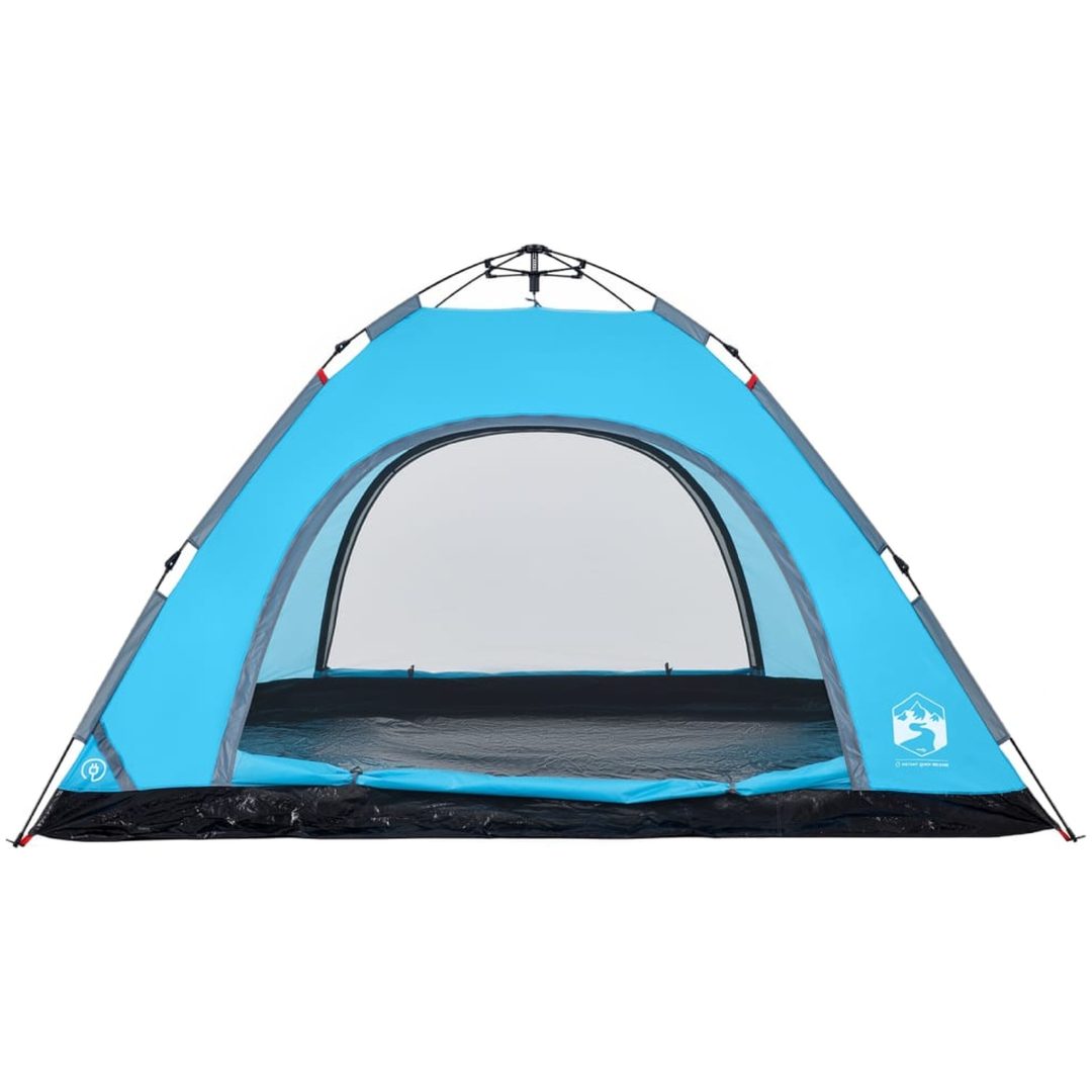 Campingtält 5 personer blå snabbrest vidaXL 5 - Person – bild 8