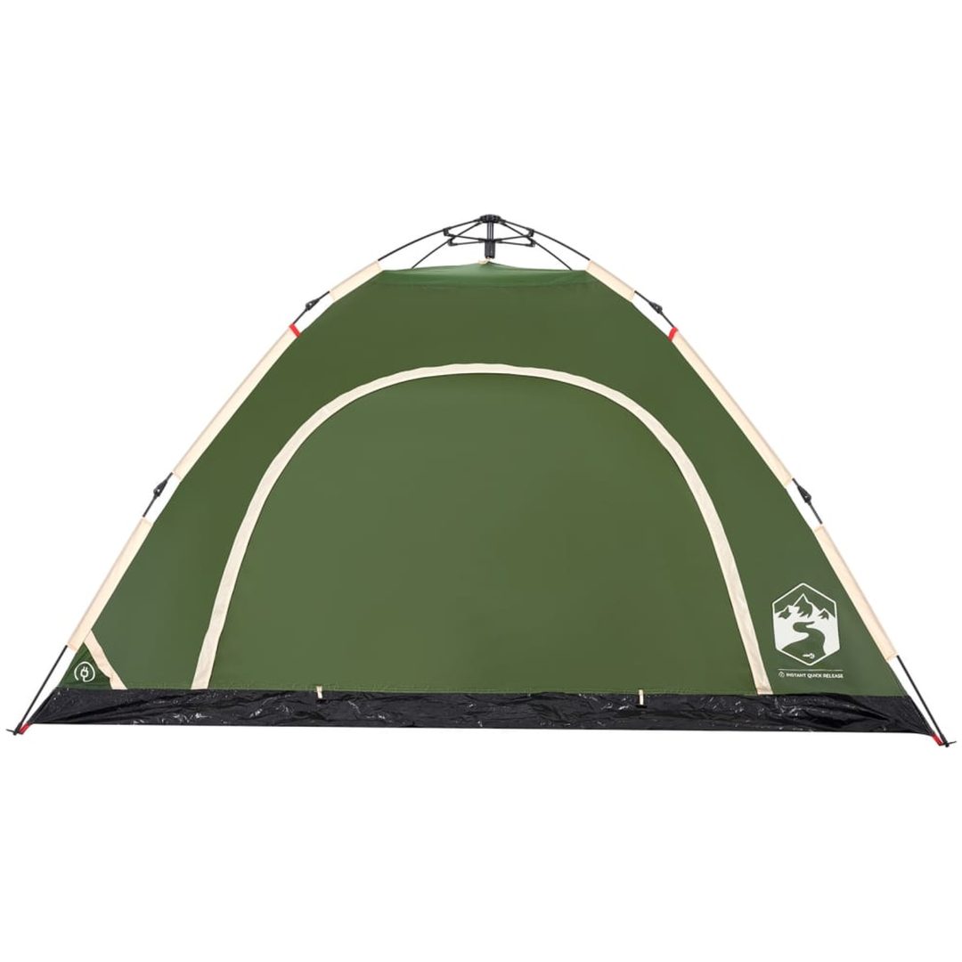 Campingtält 5 personer grön snabbrest vidaXL 5 - Person – bild 6