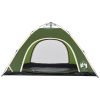 Campingtält 5 personer grön snabbrest vidaXL 5 - Person – miniatyr 8