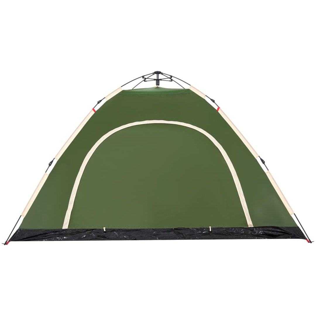 Campingtält 5 personer grön snabbrest vidaXL 5 - Person – bild 9
