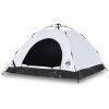 Campingtält 5 personer vit mörkläggningstyg snabbrest vidaXL 5 - Person – miniatyr 2