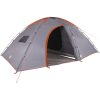Campingtält 8 personer orange vattentätt vidaXL – miniatyr 6