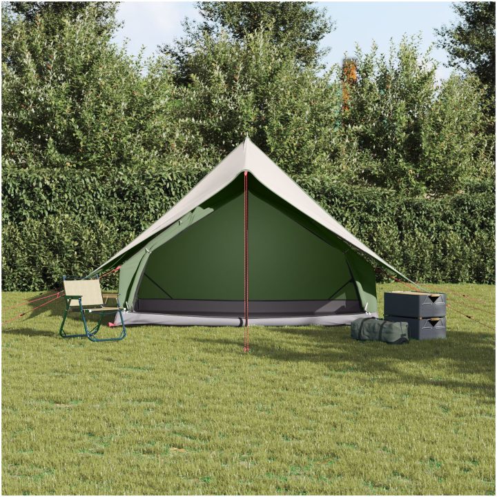 Campingtält A-Frame 5 Personer Grön Vattentålig vidaXL 5 - Person – bild 4