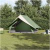 Campingtält A-Frame 5 Personer Grön Vattentålig vidaXL 5 - Person – miniatyr 1