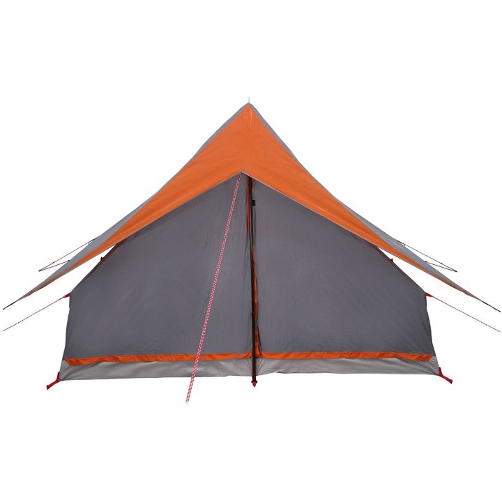 Campingtält A-Frame Grå och Orange Vattentåligt vidaXL 5 - Personers – bild 5