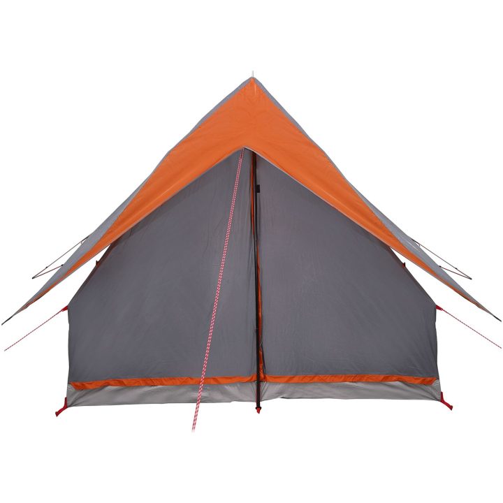 Campingtält A-Frame Grå och Orange Vattentät vidaXL 3 - Person – bild 5