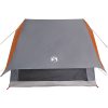 Campingtält A-Frame Grå och Orange Vattentät vidaXL 3 - Person – miniatyr 6