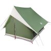 Campingtält A-Frame Grön Vattentät vidaXL 3 - Personers – miniatyr 2
