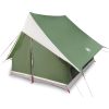 Campingtält A-Frame Grön Vattentät vidaXL 3 - Personers – miniatyr 3