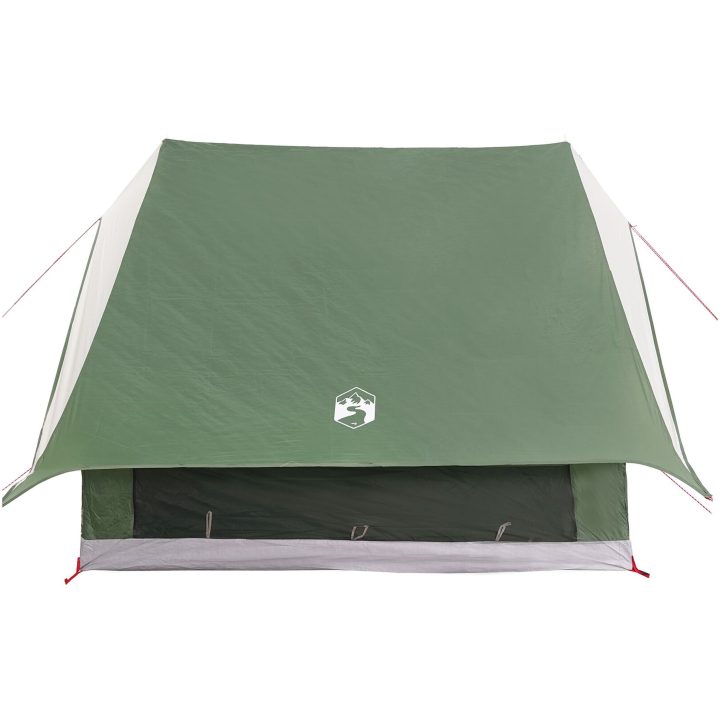 Campingtält A-Frame Grön Vattentät vidaXL 3 - Personers – bild 6